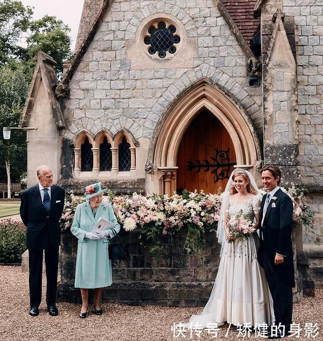 英王室官宣公主婚纱照！戴女王传家宝“流苏皇冠”惊艳，婚纱更绝