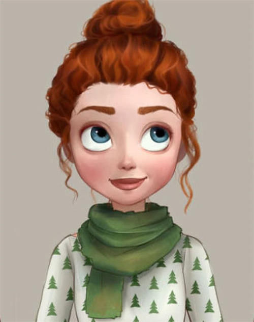 迪士尼公主|换上新发型的迪士尼公主,安娜最美,艾莎画风突变