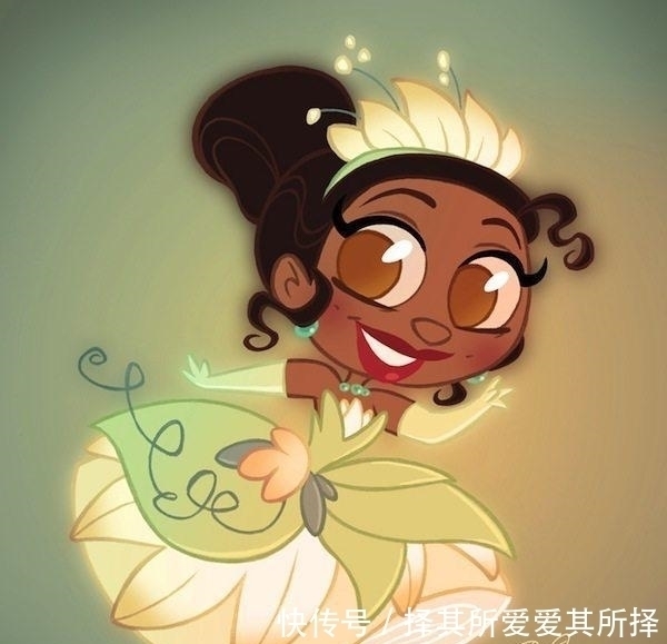 活潑|當迪士尼公主變成精靈，樂佩公主活潑俏皮，愛麗兒太可愛了