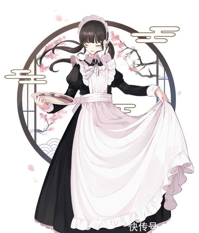 温柔|画师绘制鲜花风格女仆装,你最在意的花朵,代表着哪个小姐姐