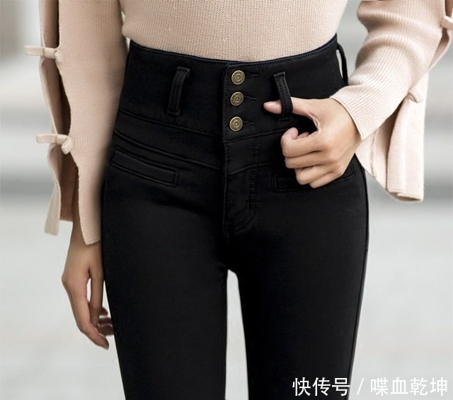 好身材|修身高腰牛仔裤,轻松秀出好身材,成为女神们的首选