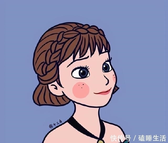 发型|当迪士尼公主换个发型,乐佩公主短发太可爱,艾莎却变成帅哥?
