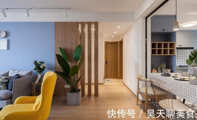 婚房|表姐花15万装修简约风婚房,一进门就被地砖迷住,以后我也这么装