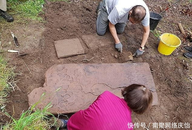  皮克特族|苏格兰发现“碑中碑”，18世纪的墓碑，还隐藏着8世纪的墓碑