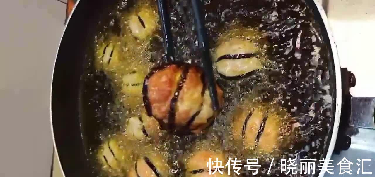 客家茄子酿肉，外焦里嫩咸香微辣，配米饭再好不过啦！