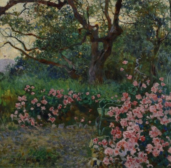 绘画$意大利画家普林尼的绘画,色彩太美了!