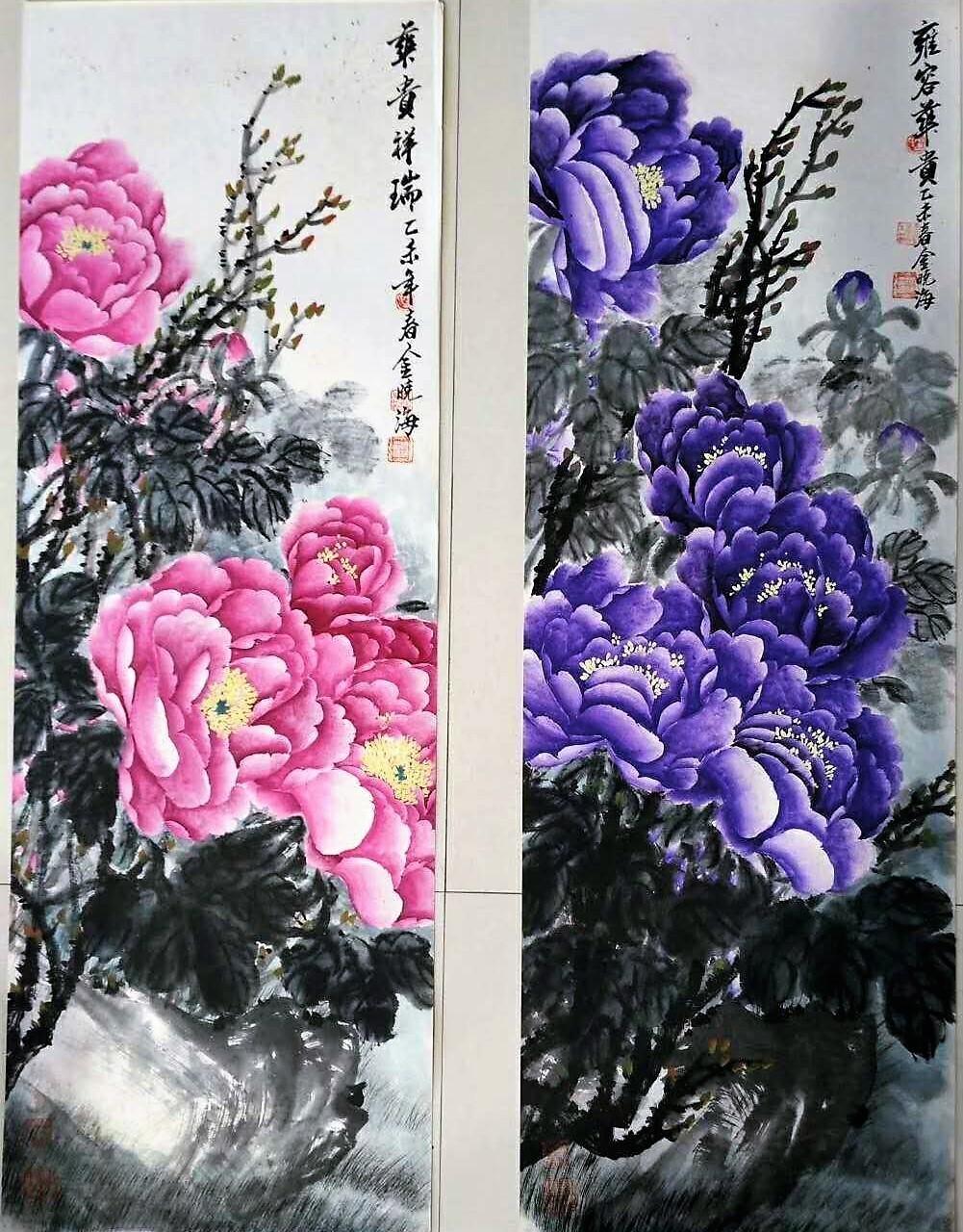 浙江省国际美术交流协会!当代实力画家金晓海——2022迎新春