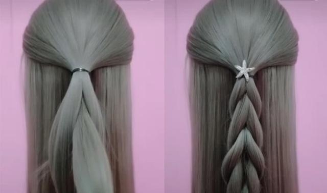 班花|低马尾编发教程,既漂亮又可爱,让你秒杀班花