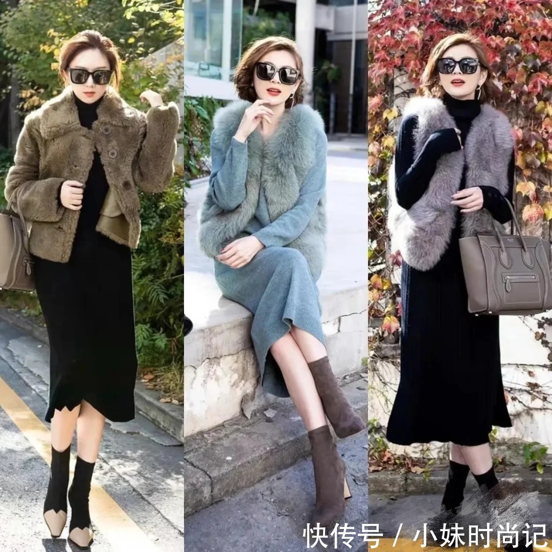 端庄大气的轻熟风穿搭,高矮胖瘦可驾驭,还不挑年龄