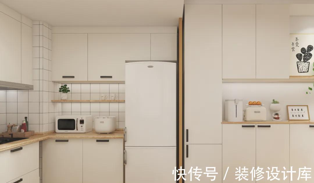 中式|97年的小夫妻,花了8w,把69m2的中式小窝改造成了自由北欧风