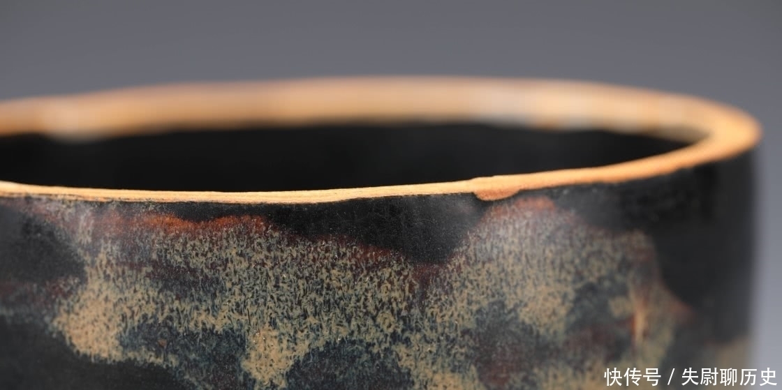 南宋 吉州窑窑变釉钵