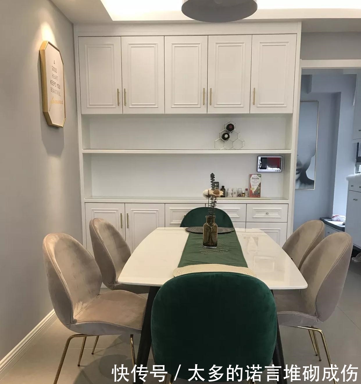 墙砖|160㎡新房,装修花了38W,全屋简约舒适,电视墙实在喜欢!晒晒