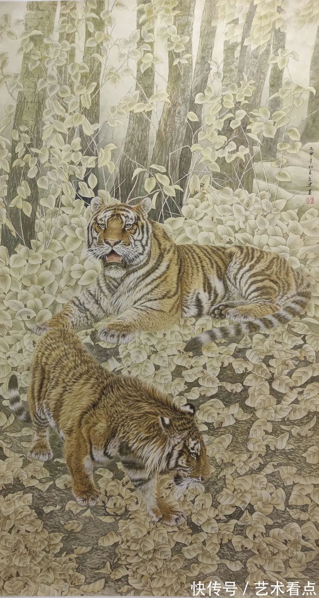 梨园春@陈立建 | 福虎迎春·丹青贺岁——全国优秀书画名家作品展