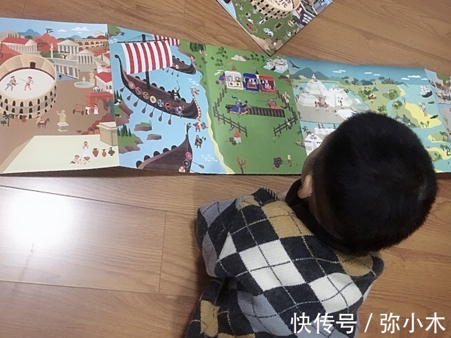 阅读$孩子世界史启蒙的好伙伴,这本好玩的贴纸书,3-6岁孩子别错过