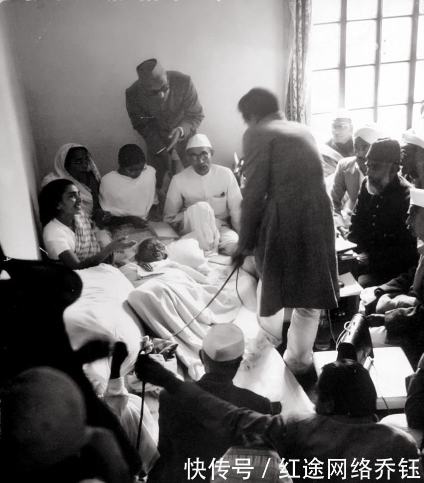 老照片:还原印度甘地,揭示所谓“圣雄”为何在中国没有市场
