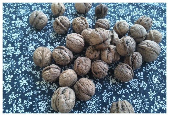 核桃好吃难去壳,试试放锅蒸一蒸,核桃皮容易去,核桃完整不易碎