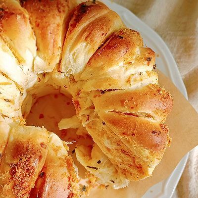 海苔肉松手撕面包