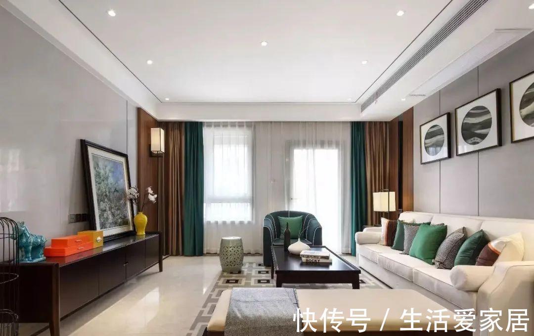 装修|黄石装修｜三室两厅中式装修设计，清雅含蓄的传统与现代结合