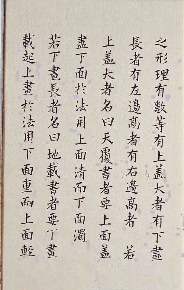 李淳|明代楷书字帖《李淳大字结构八十四法》欣赏