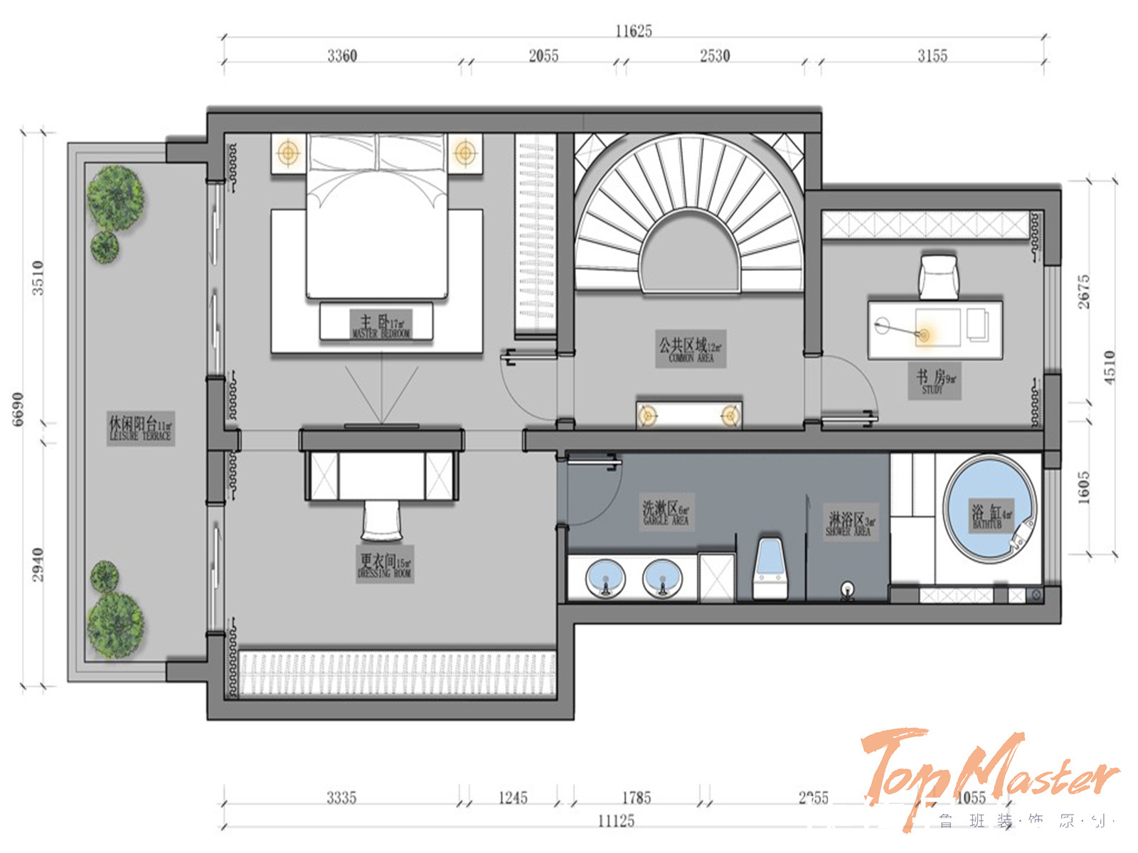 一日三餐|【鲁班装饰】云麓九里120㎡现代轻奢风格，莫兰迪艺术