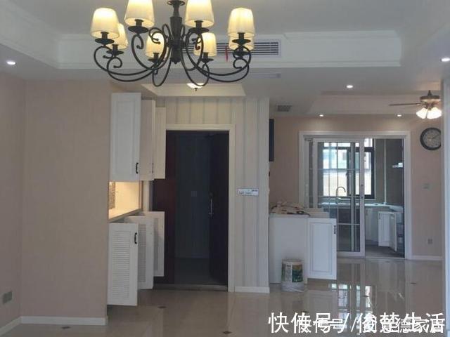 柜子|硬装终于完毕，花了30万，简洁大气，木工手打的柜子非常漂亮！