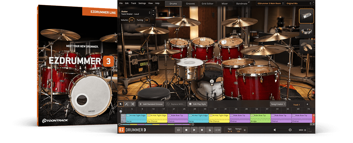 Toontrack EZdrummer v3.0.6 鼓类音乐制作-下载否