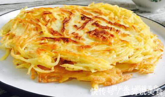 3个鸡蛋，不放面粉，做焦香可口的烙饼，比饼店卖的还好吃