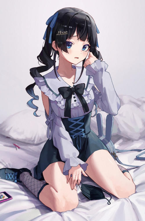jk|傲娇清纯JK?月之美兔壁纸特辑