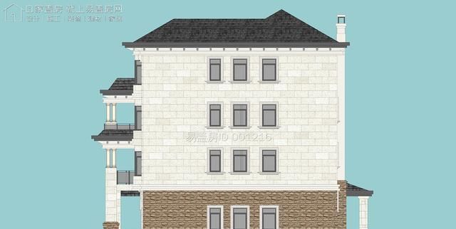 平面图|农村盖房单单主体就花费百万，4层带地下室，10卧室这得住多少人