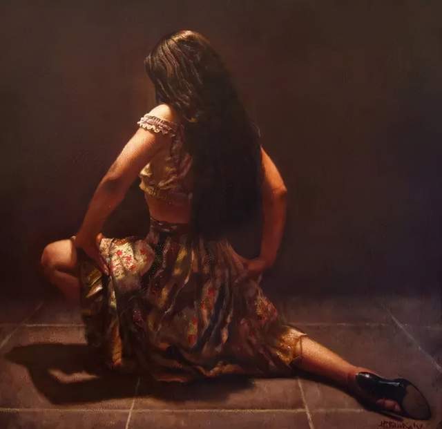 油画!舞动之魅:英国画家Hamish Blakely油画作品欣赏