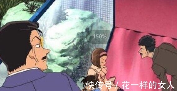 园子|柯南中的“穿帮”名场面,柯南明目张胆破案,角色自动变成瞎子?