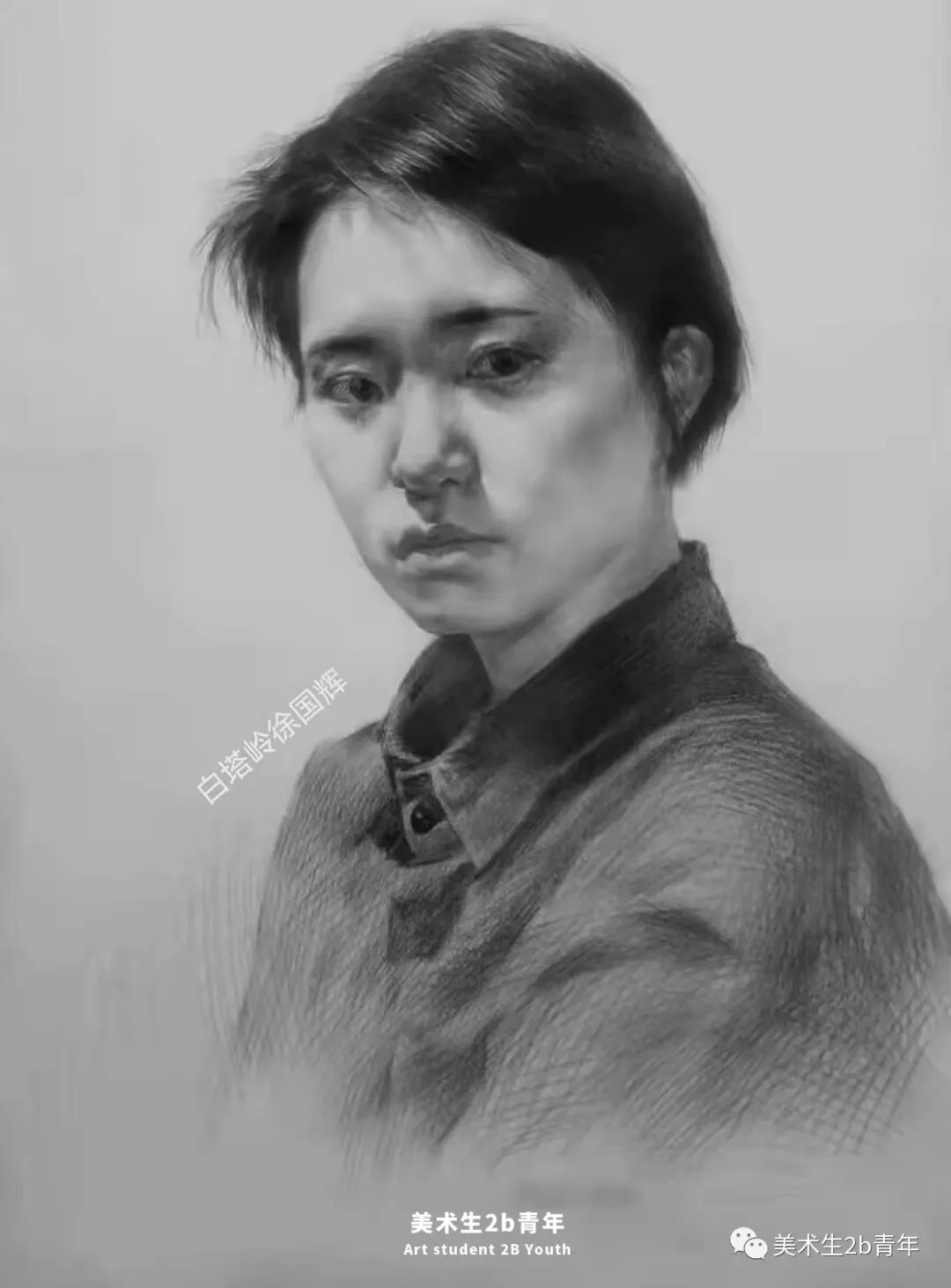 形体##尚唯美画室#素描没有捷径，除非伦勃朗附你身——徐国辉