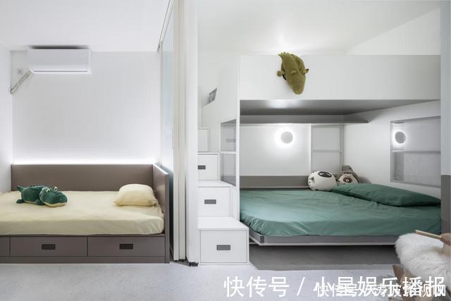 紧凑感|房子再小也是家!北京一家四口住58㎡,空间丝毫不浪费