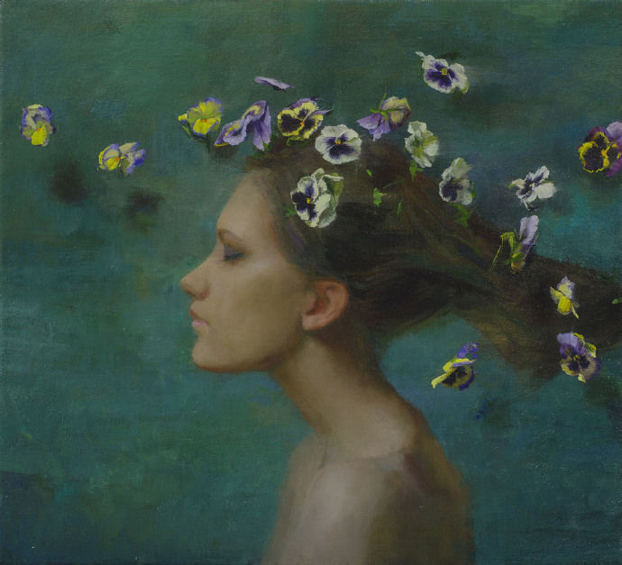 艺术家!色彩的情感表现,美国艺术家迈克尔的绘画作品