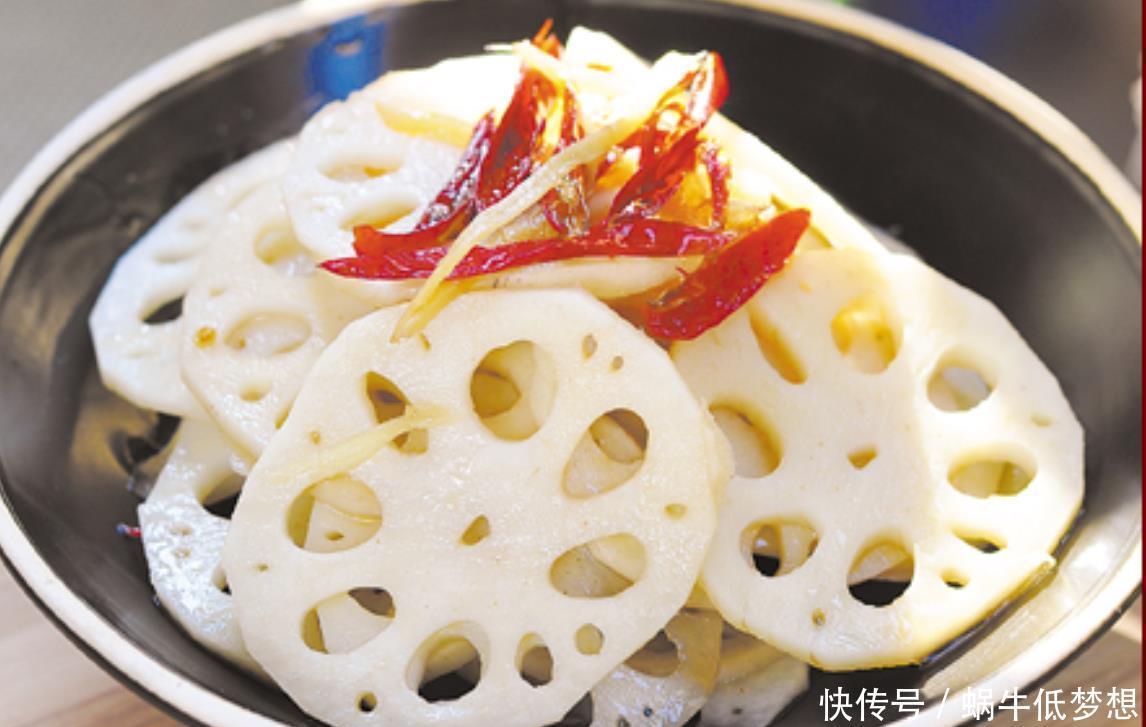 藕片|藕片凉拌正当时,配上干辣椒爆香,够味!