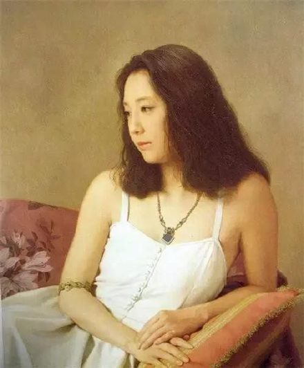 油画@日本著名油画家 森木草介,一辈子只画一个模特经典作品欣赏