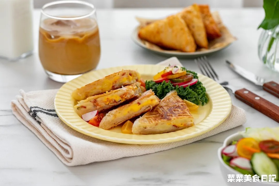 培根|懒人最爱!1块钱的手抓饼,换个做法秒变M记早餐!