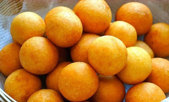 冬天多吃红薯，做成红薯丸子，香甜软糯不硬，还未凉就被抢光了