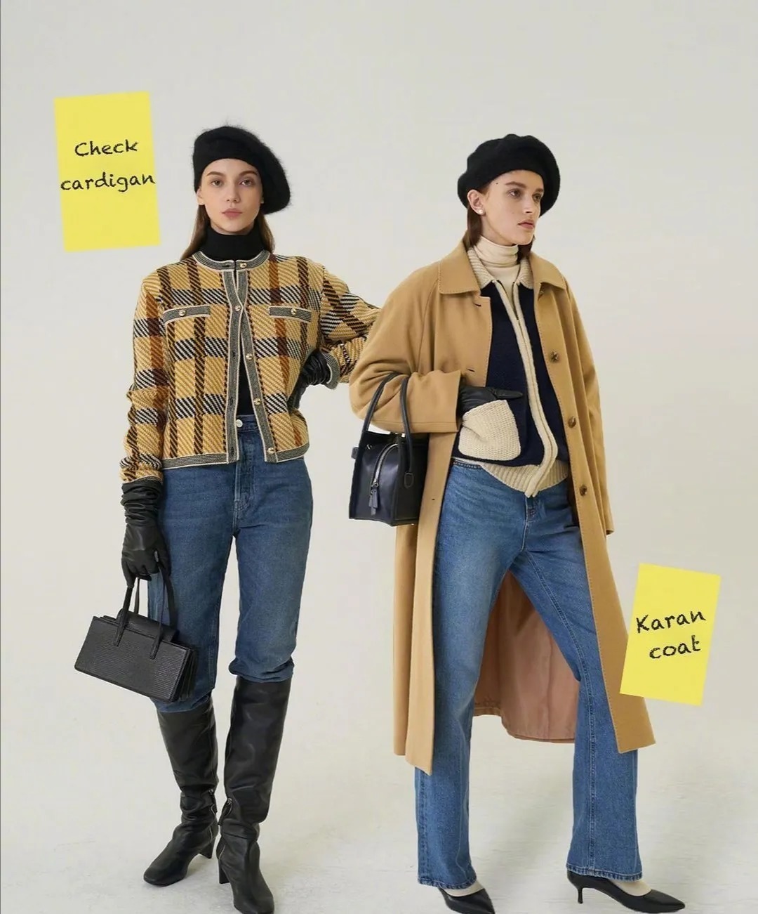 叠穿 叠穿不是乱穿!22套毛衣叠穿示范,告别臃肿,优雅显瘦特气质