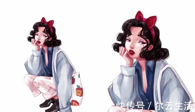 宝嘉康蒂|“油画风格”的迪士尼公主,身穿便装很摩登,又酷又拽比王子还帅