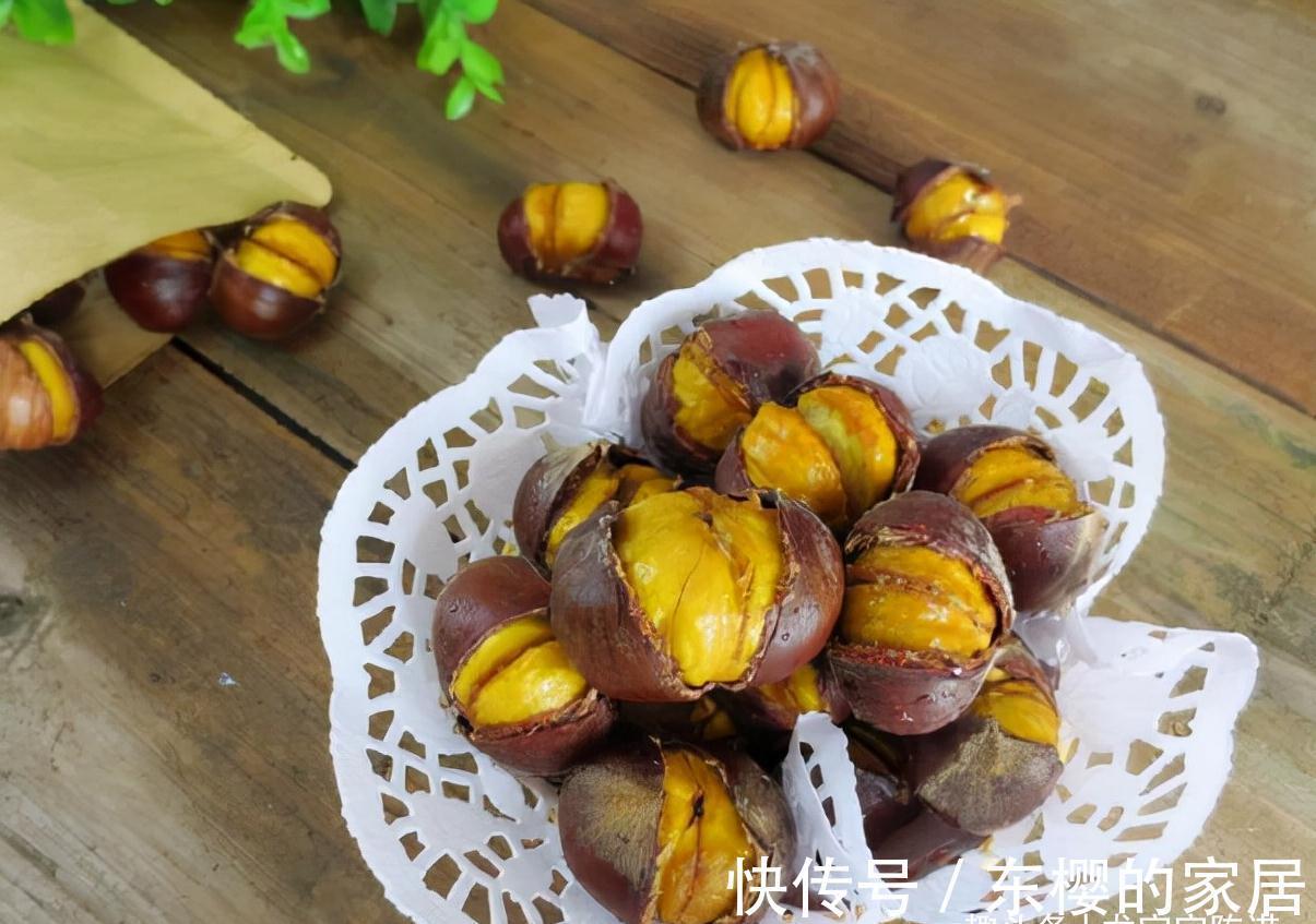秋天吃这零食最美味，教你做香甜粉糯的板栗，比买的好吃又实惠