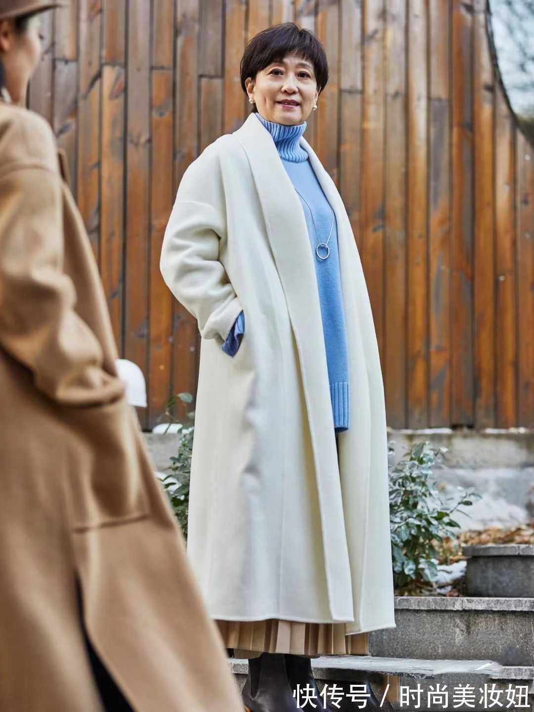 衣品 60岁妈妈身材微胖长相平平,靠穿搭打造高级气质,太会穿了