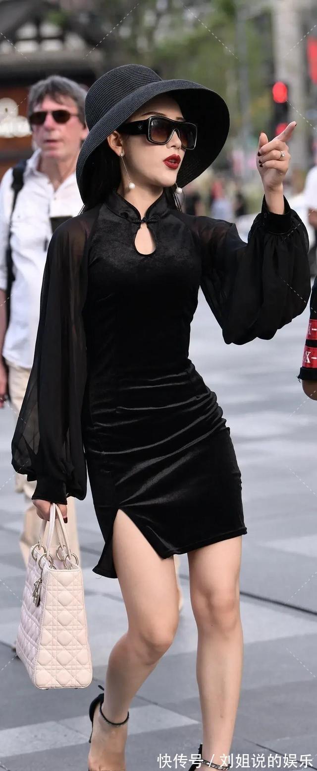 军绿色 年轻自信的连衣裙穿搭随心又时髦,充满时尚女人的味道,气质独特