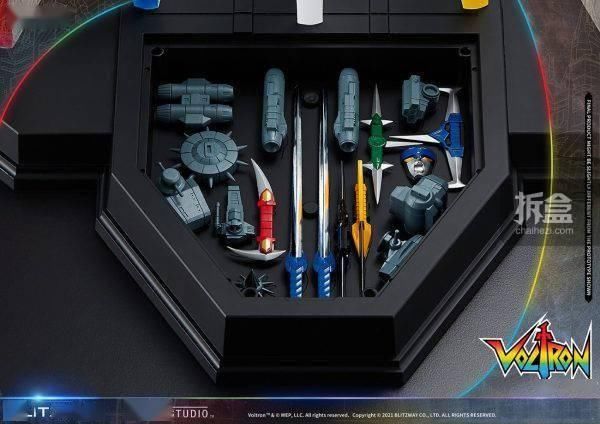 机器人|Blitzway 新品： 百兽王Voltron(战神金刚) -CARBOTIX系列可动手办（38CM高）