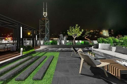 高奢风|956平精品别墅空间，张力线条造型剪裁，黑白搭配现代高奢风