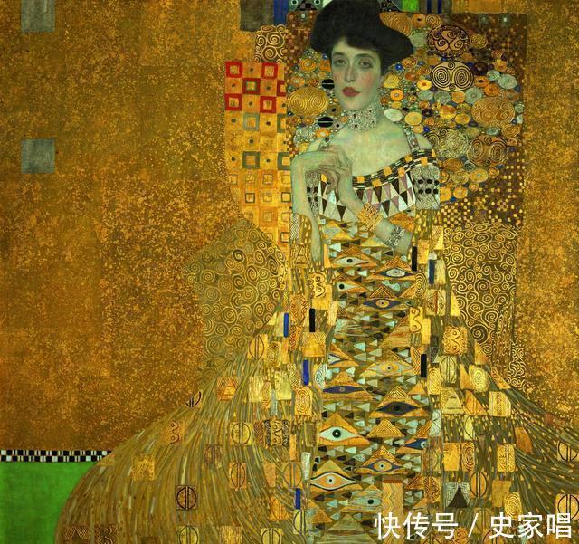 金色@克里姆特的艺术人生:他的绘画强调浓重神圣的金黄色及强烈的感情