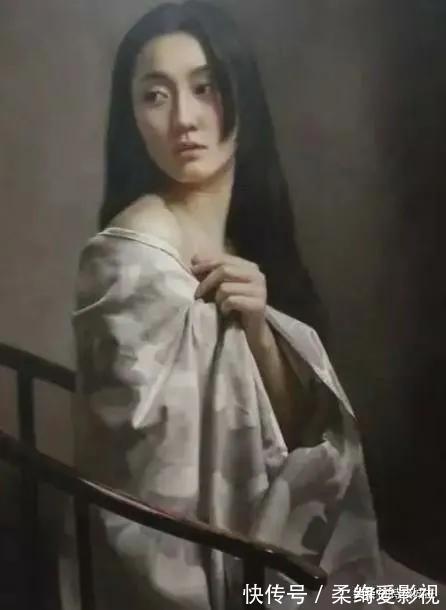 印象派#我喜欢赏析姿色丰盈女性形体油画，浅谈西方女画家纯情的青春风采