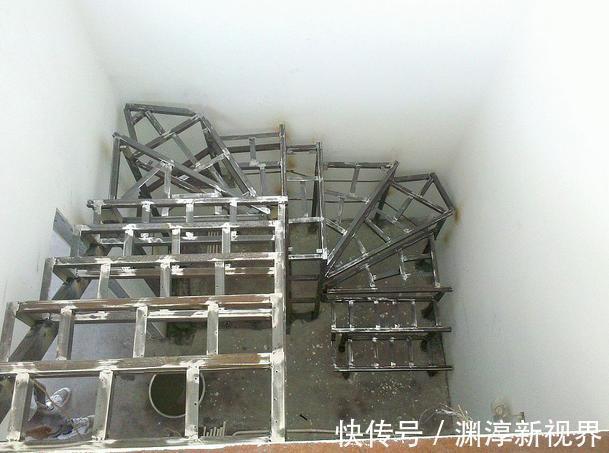 楼梯|老公花3000块请人做钢架楼梯,看到完工效果大家都说好看