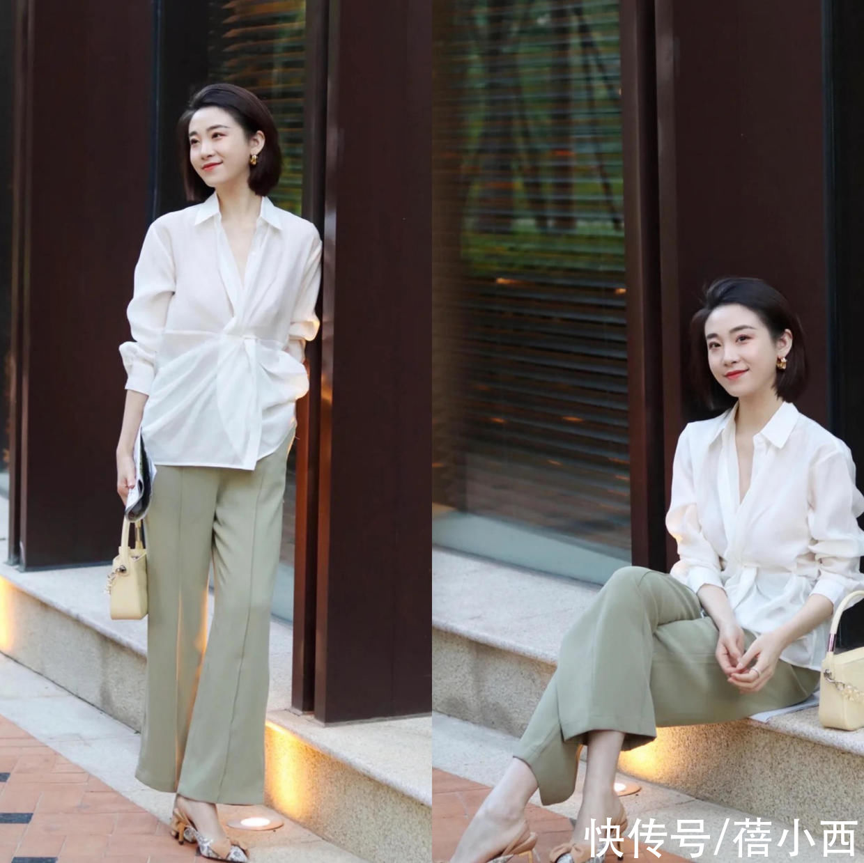 ol风|真正有高级感的女人，穿衣都不会繁杂，都爱极简穿搭，展现高品位