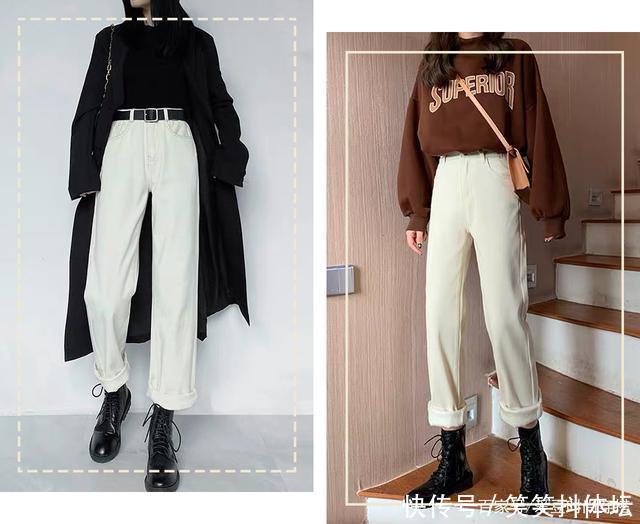 灯芯绒|今年冬天流行穿“豆腐裤”,气质又好看,还很显腿长